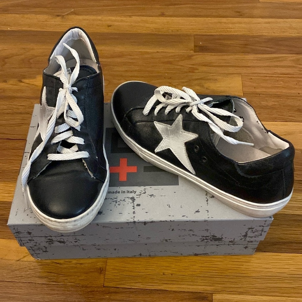 Piranha Women’s Black Sneakers Size 37
